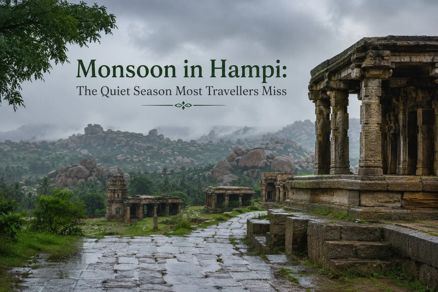 Hampi Monsoon